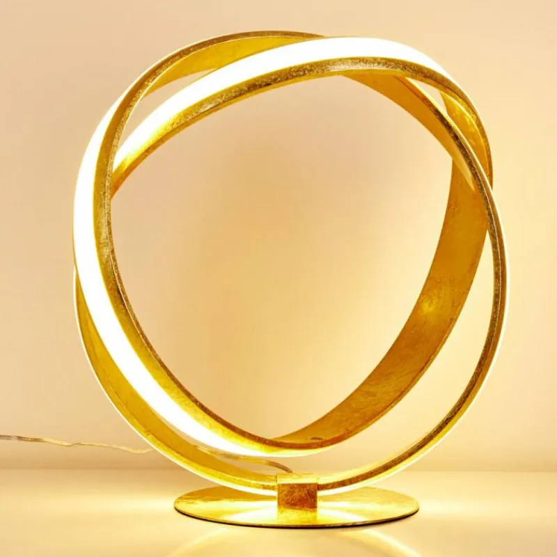 Lampes Dorées-hofstein Lampe à poser Woyens LED Or, 1 lumière