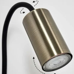 Luminaires Scandinaves-hofstein lampe à prise électrique Javel Noir, 1 lumière