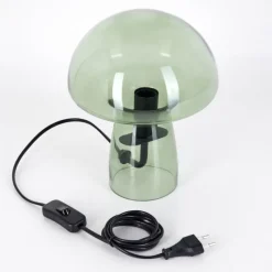 hofstein Lampe Champignon Almagre Lampe à poser Noir, 1 lumière