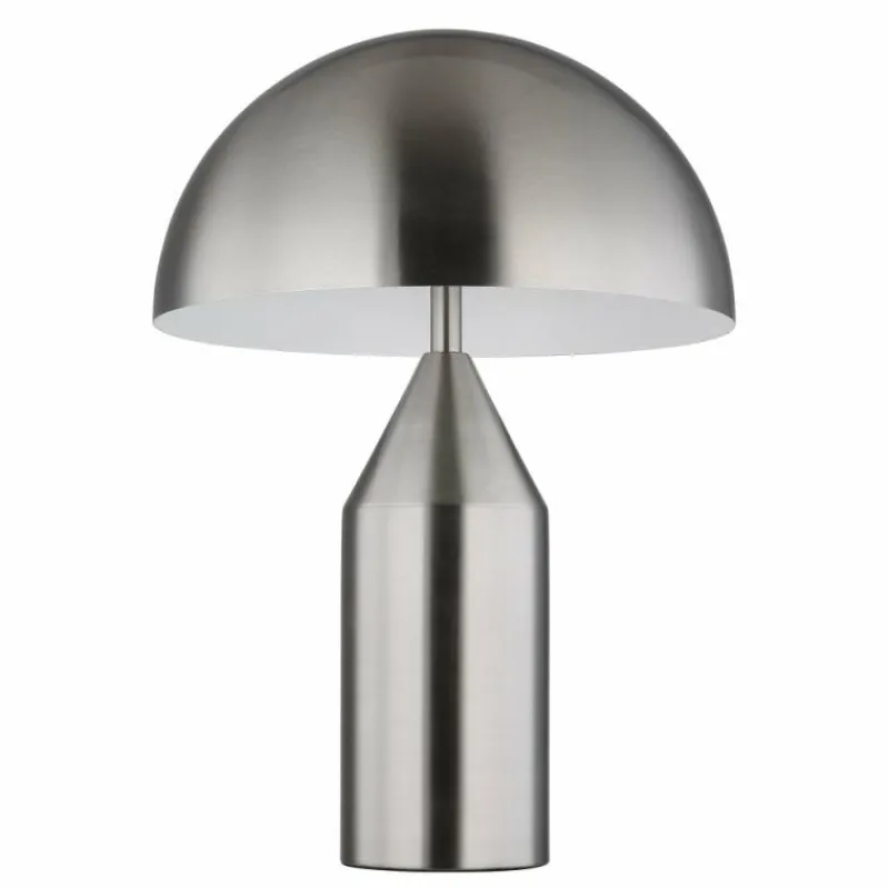 Luminaires Globo Lighting Lampe Champignon Atoma Lampe à poser Nickel mat, 2 lumières* Lampes À Poser