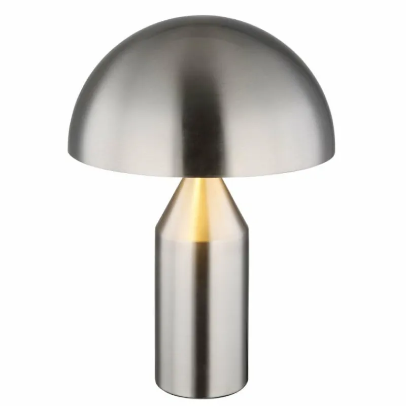 Luminaires Globo Lighting Lampe Champignon Atoma Lampe à poser Nickel mat, 2 lumières* Lampes À Poser