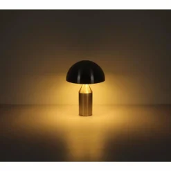 Luminaires Globo Lighting Lampe Champignon Atoma Lampe à poser Nickel mat, 2 lumières* Lampes À Poser