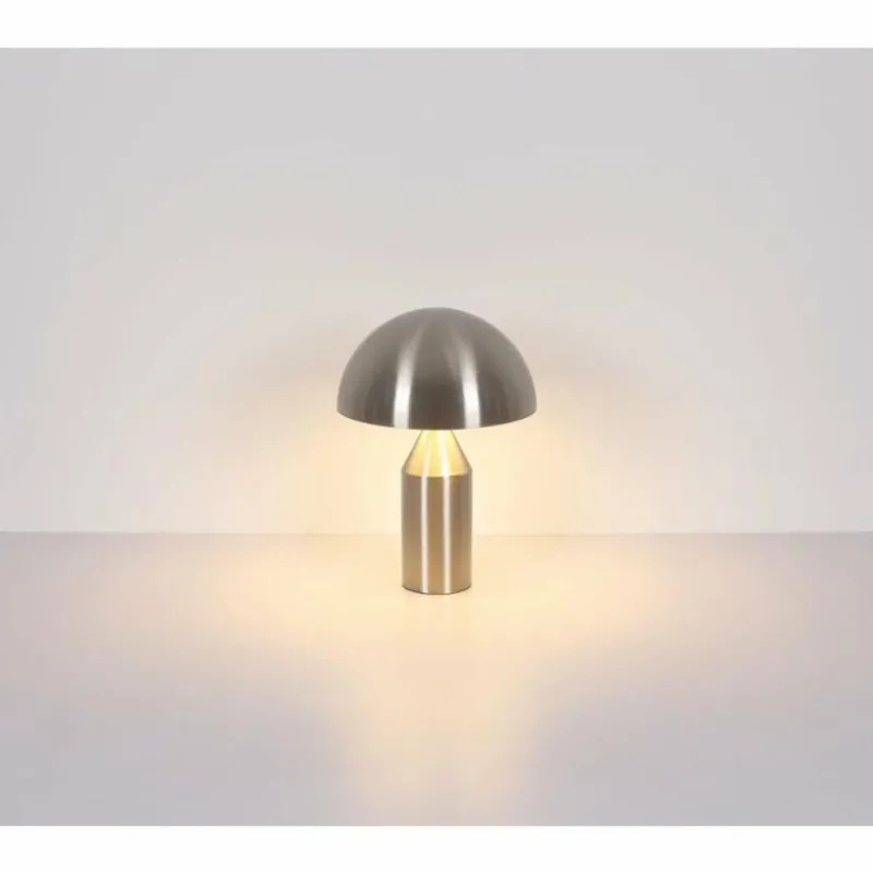 Luminaires Globo Lighting Lampe Champignon Atoma Lampe à poser Nickel mat, 2 lumières* Lampes À Poser