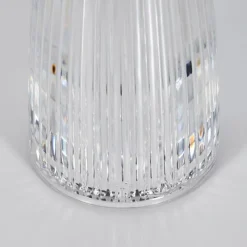 hofstein Lampe Champignon Balsa Lampe à poser LED Transparent, 1 lumière