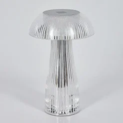 hofstein Lampe Champignon Balsa Lampe à poser LED Transparent, 1 lumière