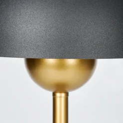 Lampes Dorées-hofstein Lampe Champignon Guttsta Lampe à poser Or, Noir, 1 lumière