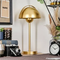 Lampes Dorées-hofstein Lampe Champignon Guttsta Lampe à poser Or, 1 lumière