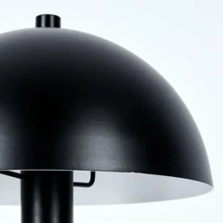 Luminaires Scandinaves-hofstein Lampe Champignon Sandvig Lampe à poser Noir, 1 lumière
