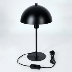 Luminaires Scandinaves-hofstein Lampe Champignon Sandvig Lampe à poser Noir, 1 lumière