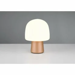 Luminaires Trio Lampe Champignon Steen Lampe à poser Brun, 1 lumière