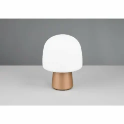 Luminaires Trio Lampe Champignon Steen Lampe à poser Brun, 1 lumière