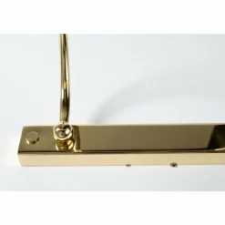 Lampes Dorées-Herbert Schmidt Lampe d'éclairage de tableau Or, Laiton, 2 lumières