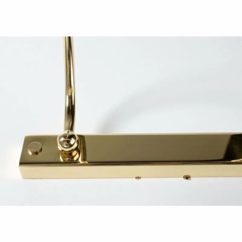 Lampes Dorées-Herbert Schmidt Lampe d'éclairage de tableau Or, Laiton, 2 lumières