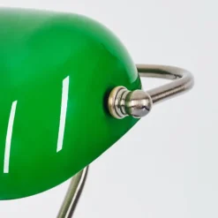 hofstein Lampe de banquier Havsta Vieux laiton, 1 lumière