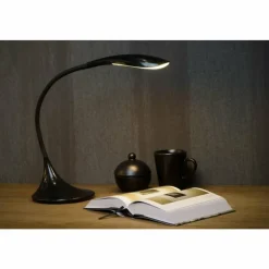 Luminaires Lucide Lampe de bureau Lucide EMIL LED Noir, 1 lumière* Éclairage Led