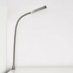 hofstein Lampe de chevet Alamo Nickel mat, 1 lumière, Détecteur de mouvement