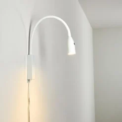 hofstein Lampe de chevet Alsea LED Blanc, 1 lumière, Détecteur de mouvement