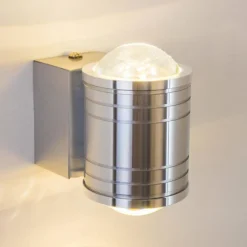 hofstein Lampe de salle de bain Florenz LED Aluminium, 2 lumières