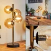 hofstein Lampe de table Alden LED Laiton, Noir, 4 lumières