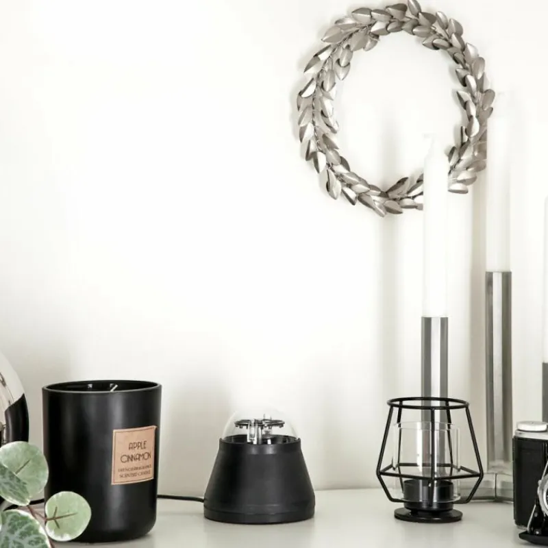 hofstein Lampe de table Atabueira LED Noir, 1 lumière, Changeur de couleurs