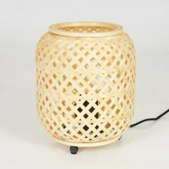 Luminaires Scandinaves-hofstein Lampe de table Bismula Écru, 1 lumière