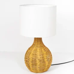 Lampes En Tissu-hofstein Lampe de table Chaniers Écru, 1 lumière