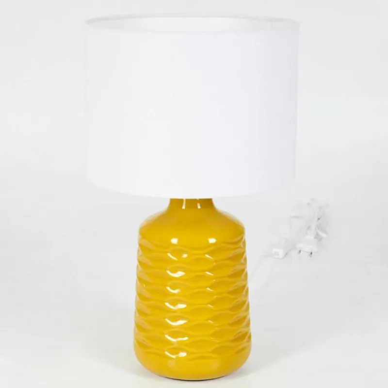 Lampes En Tissu-hofstein Lampe de table Chave Jaune, 1 lumière