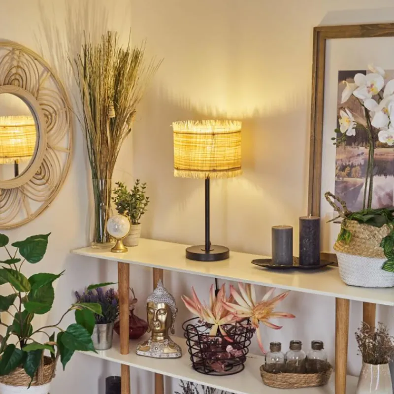 Luminaires Scandinaves-hofstein Lampe de table Chenevrey Noir, 1 lumière