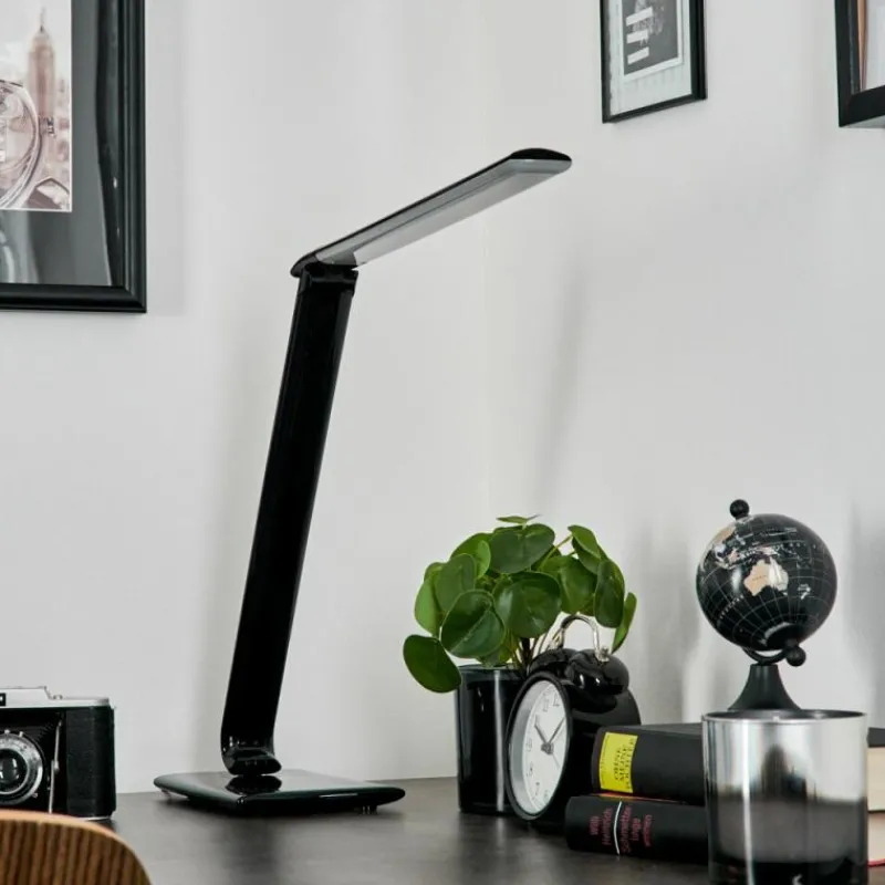 hofstein Lampe de table Chozendo LED Noir, 1 lumière