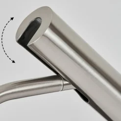 hofstein Lampe de table Dalheim LED Nickel mat, 1 lumière* Lampes À Poser