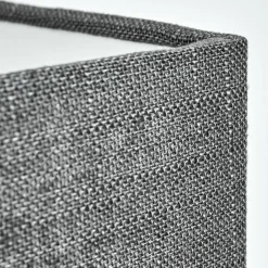 Lampes En Tissu-hofstein Lampe de table Francillon Brun, Chrome, Couleur bois, 1 lumière