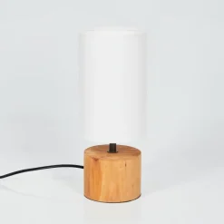 Lampes En Tissu-hofstein Lampe de table Geneva Écru, 1 lumière