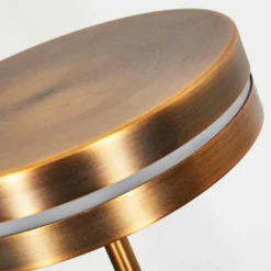 hofstein Lampe de table Huallilemu LED Vieux laiton, 1 lumière