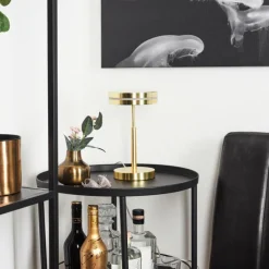 hofstein Lampe de table Huallilemu LED Laiton, 1 lumière* Éclairage Led