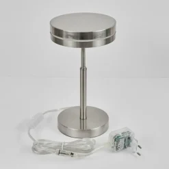 hofstein Lampe de table Huallilemu LED Nickel mat, 1 lumière