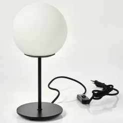 hofstein Lampe de table Karhia Noir, 1 lumière