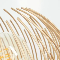 Lampes Dorées-hofstein Lampe de table Keryvaland Or, Noir, 1 lumière