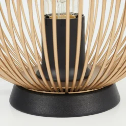 Lampes Dorées-hofstein Lampe de table Keryvaland Or, Noir, 1 lumière