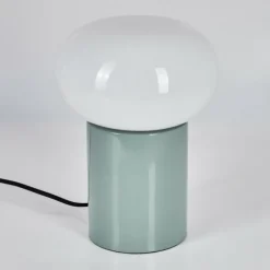 hofstein Lampe de table - kit de 2 Godrie Turquoise, 2 lumières