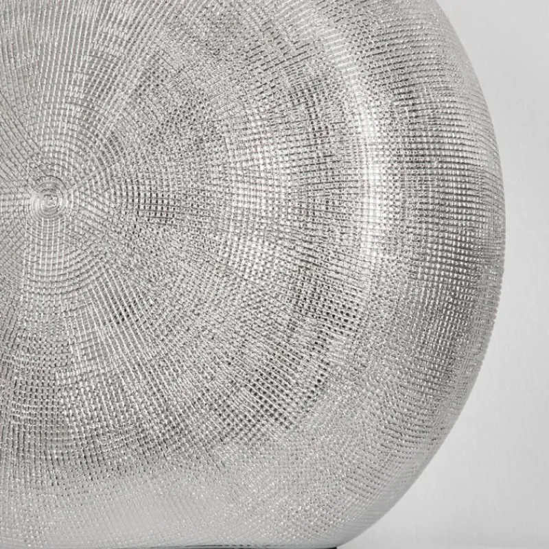 Lampes En Tissu-hofstein Lampe de table Lahnus Argenté, 1 lumière