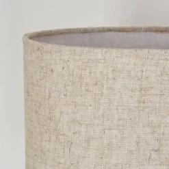 Lampes En Tissu-hofstein Lampe de table Lahnus Chrome, Argenté, 1 lumière