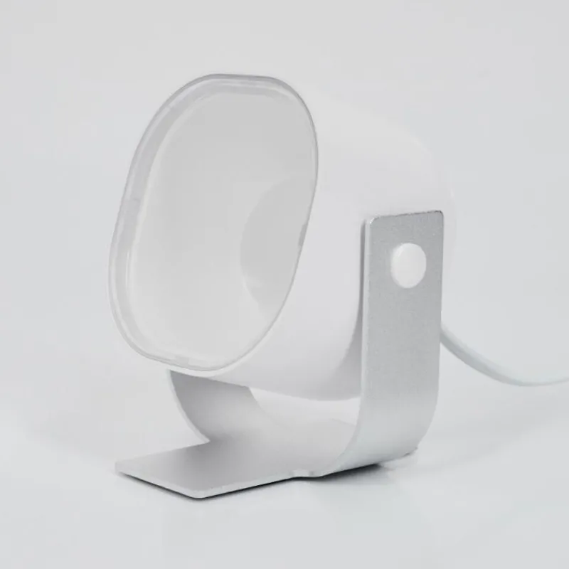 hofstein Lampe de table Ledo Argenté, 1 lumière, Changeur de couleurs