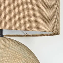 Lampes En Tissu-hofstein Lampe de table Manariz Brun, 1 lumière