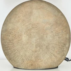 Lampes En Tissu-hofstein Lampe de table Manariz Brun, 1 lumière