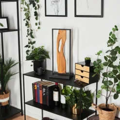 Luminaires Scandinaves-hofstein Lampe de table Nevogilde LED Écru, Noir, 1 lumière