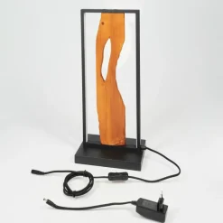 Luminaires Scandinaves-hofstein Lampe de table Nevogilde LED Écru, Noir, 1 lumière