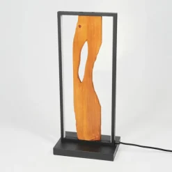 Luminaires Scandinaves-hofstein Lampe de table Nevogilde LED Écru, Noir, 1 lumière