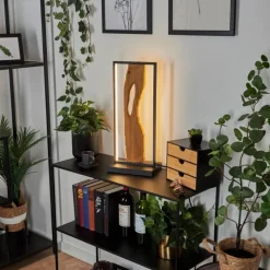 Luminaires Scandinaves-hofstein Lampe de table Nevogilde LED Écru, Noir, 1 lumière