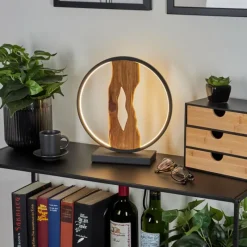 Luminaires Scandinaves-hofstein Lampe de table Nevogilde LED Écru, Noir, 1 lumière