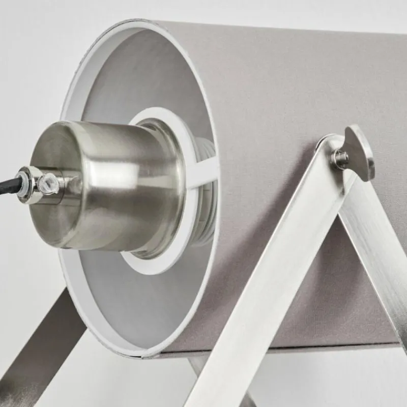 Lampes En Tissu-hofstein Lampe de table Puelches Nickel mat, 1 lumière